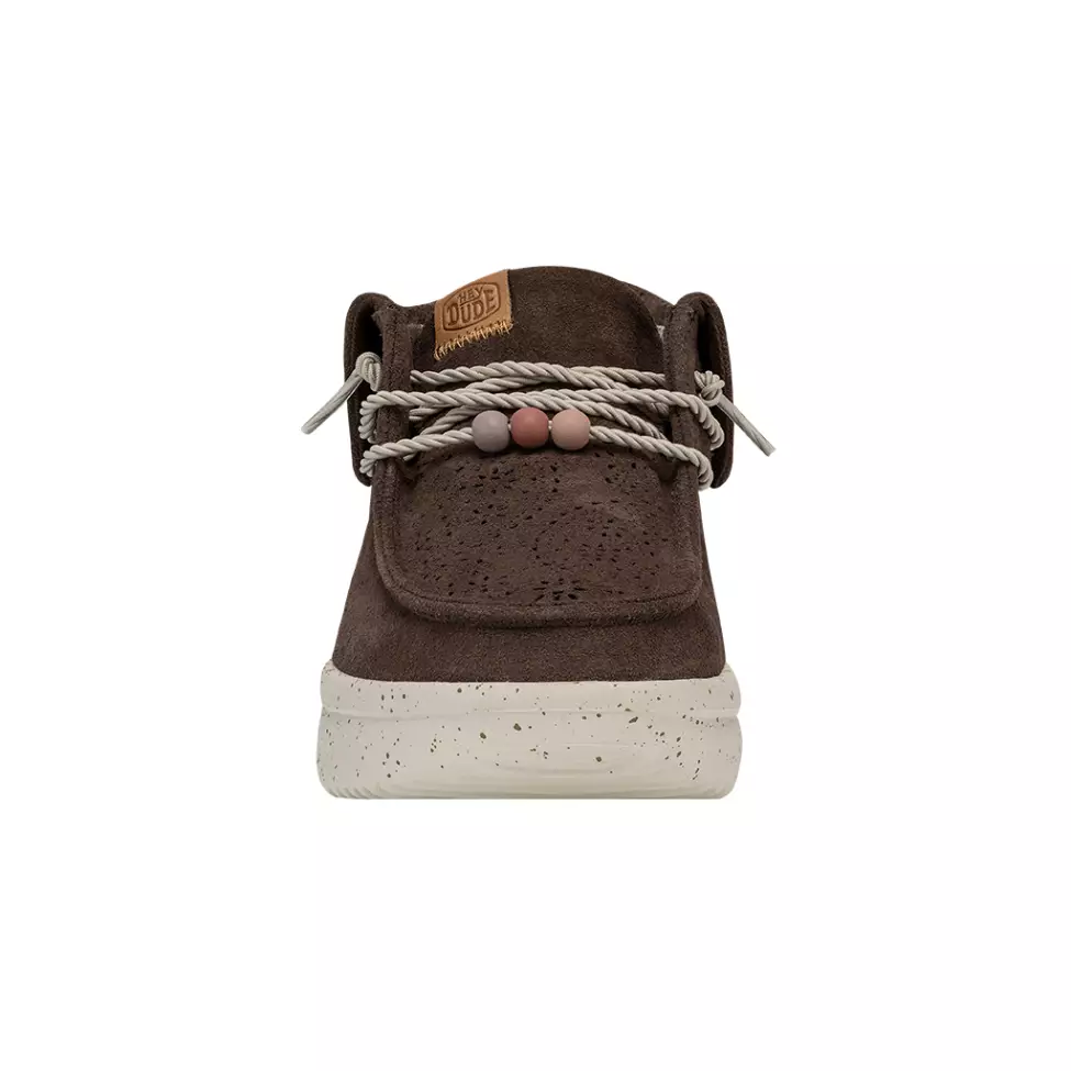 Wendy Peak Fold Boot Suede