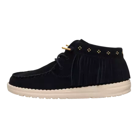 Wendy Mid Fringe Cowgirl Suede